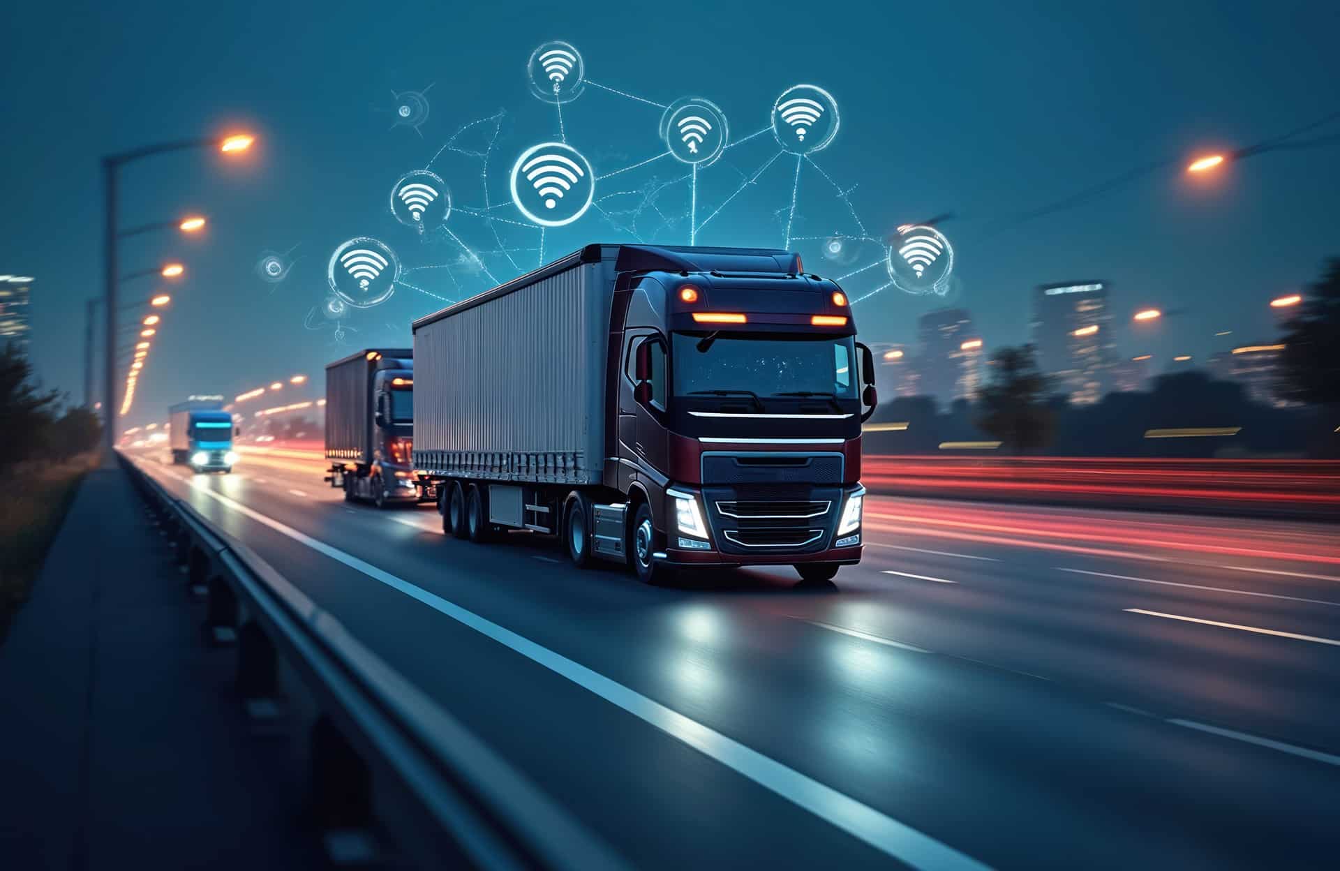 Speditionssoftware steuert vernetzte Lkw-Flotte